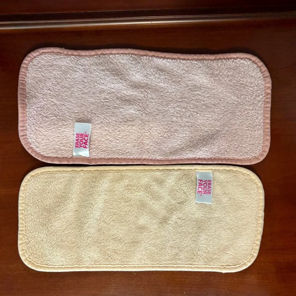 Erase Your Face Supersoft Reusable Makeup Removing Wash Cloths 4 Pack